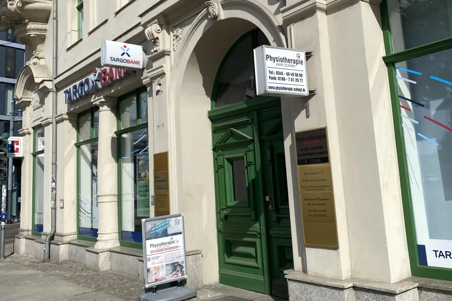 Standort Innenstadt am Hallmarkt – Physiotherapie Anne Schimpf